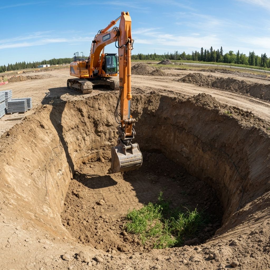 Professional Piling Holes services in Grande Prairie